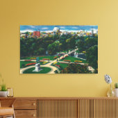 Luftsicht auf die öffentlichen Gärten, Beacon Hill Leinwanddruck (Insitu (Wohnzimmer))