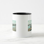 Luftsicht auf die Wasserfront Tasse (Zentrum)