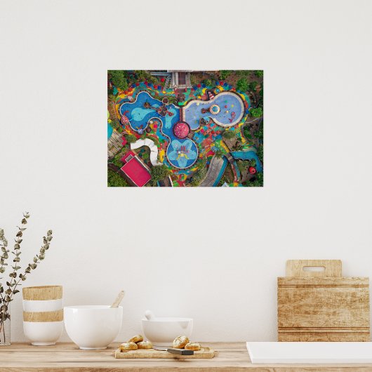 Luftspielplatz Poster (Küche)