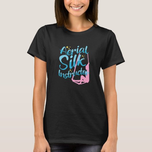 Luftsporttechnik Seidentänzerin Seide I T-Shirt (Vorderseite)