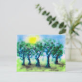 Luftspucke Bäume ... Mark Edward Westerfield Postc Postkarte (Stehend Vorderseite)