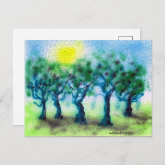 Luftspucke Bäume ... Mark Edward Westerfield Postc Postkarte (Vorne/Hinten)