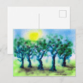 Luftspucke Bäume ... Mark Edward Westerfield Postkarte (Vorne/Hinten)