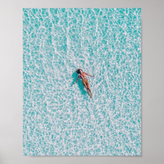 Luftstrand - Ferienplakat Poster (Vorne)