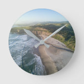 Luftstrand Runde Wanduhr (Vorderseite)