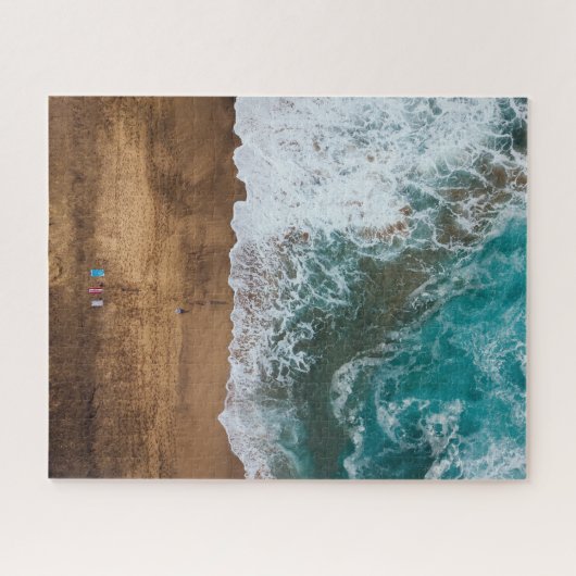 Luftstrandschaft Puzzle (Horizontal)