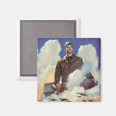 Luftstreitkräfte der Armee Magnet (Vorderseite/Rückseite)