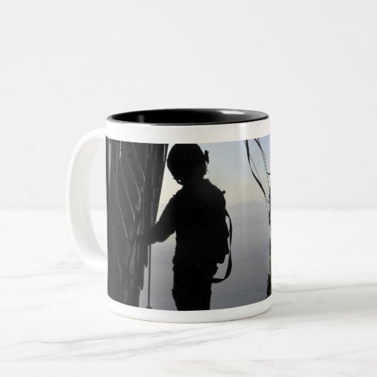 Luftstreitkräfte Zweifarbige Tasse (Vorderseite Links)