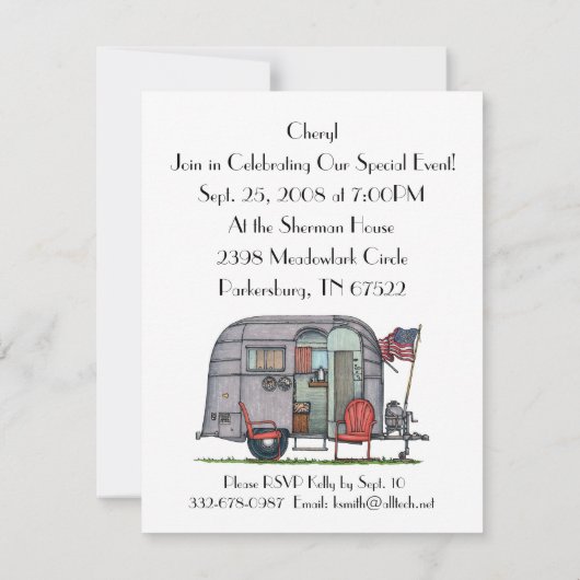 Luftstrom Einladung (Rückseite)