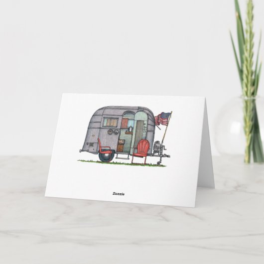 Luftstrom Feiertagskarte (Rückseite)