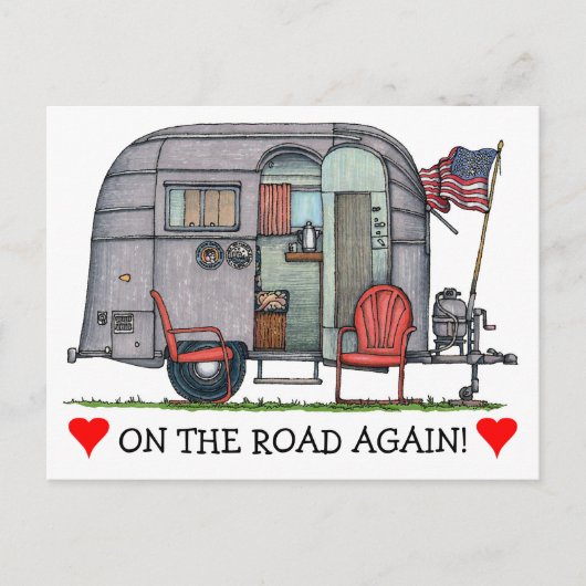 Luftstrom Postkarte (Vorderseite)