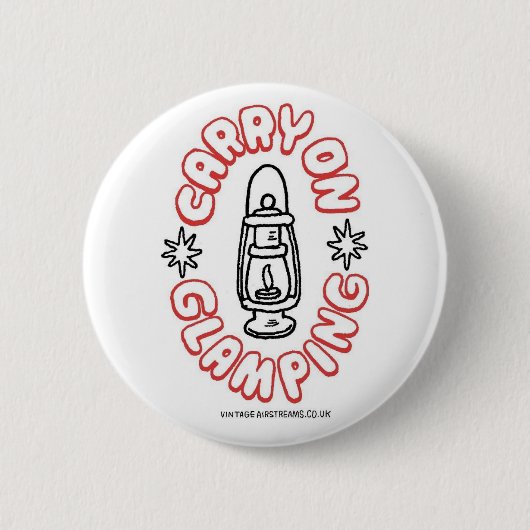 Luftstrom-Wohnwagen - Glamping Button (Vorderseite)
