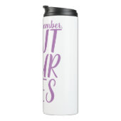 Lufttänzer-Punkt Ihre Zehereise-Tasse Thermosbecher (Nach rechts gedreht)