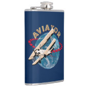 Lufttransporter auf der Welt Flachmann (Rechts)