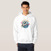 Lufttransporter auf der Welt Hoodie (Vorne ganz)