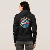 Lufttransporter auf der Welt Hoodie (Schwarz voll)
