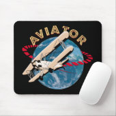 Lufttransporter auf der Welt Mousepad (Mit Mouse)