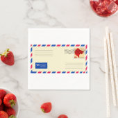 Luftumschlagpapier Napkins Serviette (Beispiel)