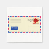 Luftumschlagpapier Napkins Serviette (Vorderseite)