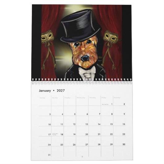 LUFTVERKEHR 2026 KALENDER (Jan 2027)