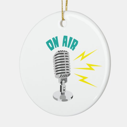 Luftverkehr Keramik Ornament (Links)