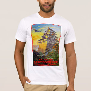 Luftverkehr mit Japan und Pagoda T-Shirt