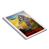 Luftverkehr mit Pagoda Notizblock (Rechte Seite)