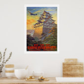 Luftverkehr mit Temple Poster (Küche)