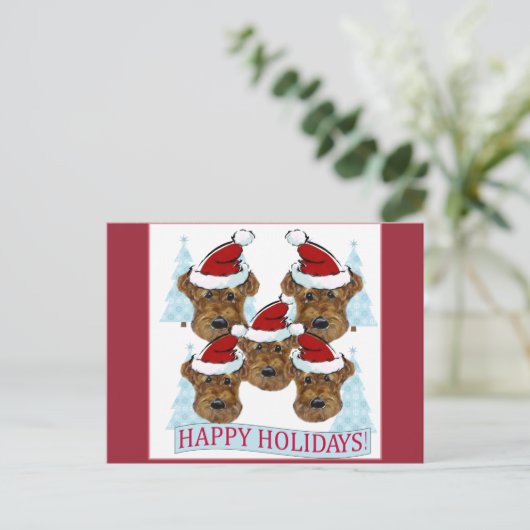 LUFTVERKEHR POSTKARTE (Stehend Vorderseite)