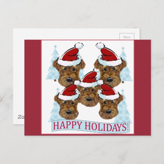 LUFTVERKEHR POSTKARTE (Vorne/Hinten)