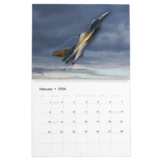 Luftverkehrskalender 2026 kalender (Feb 2026)