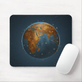 Luftverkehrslinien 2 mousepad (Mit Mouse)