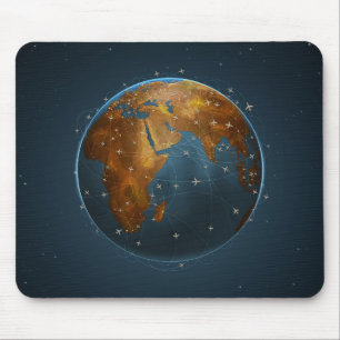 Luftverkehrslinien 2 mousepad