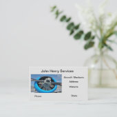 Luftverkehrsmechanismus Visitenkarte (Stehend Vorderseite)