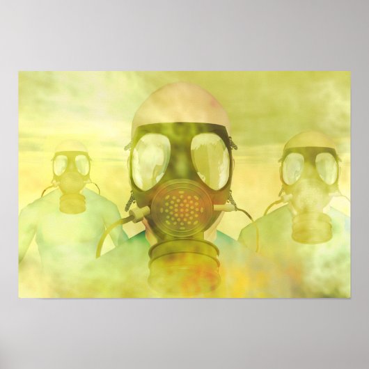 Luftverschmutzung Poster (Vorne)