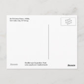 Luftverschmutzungsereignis, Salzsee Stadt, ABER Sm Postkarte (Rückseite)