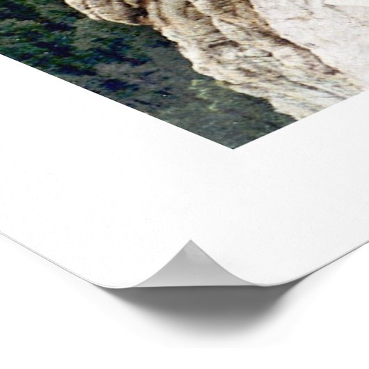 Luftwaffe 1 Flug über Berg Rushmore Poster (Ecke)