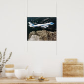 Luftwaffe 1 über Mount Rushmore Poster (Küche)