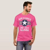 Luftwaffe Dd-214 Alumni Dd214 T-Shirt (Vorne ganz)