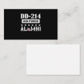 Luftwaffe DD-214 Alumni Visitenkarte (Vorne/Hinten)