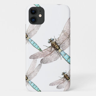Luftwaffe der Libellen im weißen Hintergrund Case-Mate iPhone Hülle