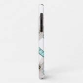 Luftwaffe der Libellen im weißen Hintergrund Case-Mate iPhone Hülle (Hinten/Links)