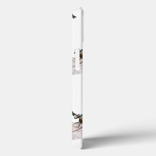 Luftwaffe der Libellenfliege im weißen Hintergrund Case-Mate iPhone Hülle (Rückseite / Rechts)