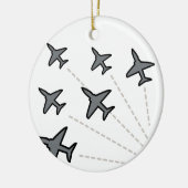 Luftwaffe der USA Keramik Ornament (Links)
