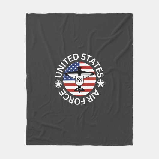 Luftwaffe der vereinten Staaten Fleecedecke (Vorderseite)