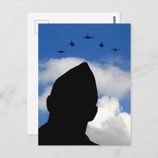 Luftwaffe der Vereinten Staaten - Postkarte (Vorne/Hinten)