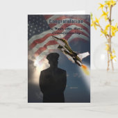 Luftwaffe, die Glückwunsch-Karte in Auftrag gibt Karte (Gelbe Blume)