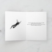 Luftwaffe, die Gruß-Karte in Auftrag gibt Karte (Innenseite)