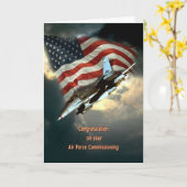 Luftwaffe, die Gruß-Karte in Auftrag gibt Karte (Gelbe Blume)