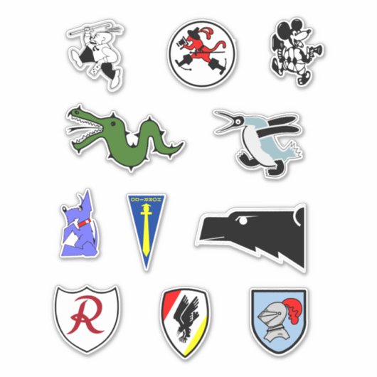 Luftwaffe Emblems Stickers Collection Aufkleber (Vorderseite)